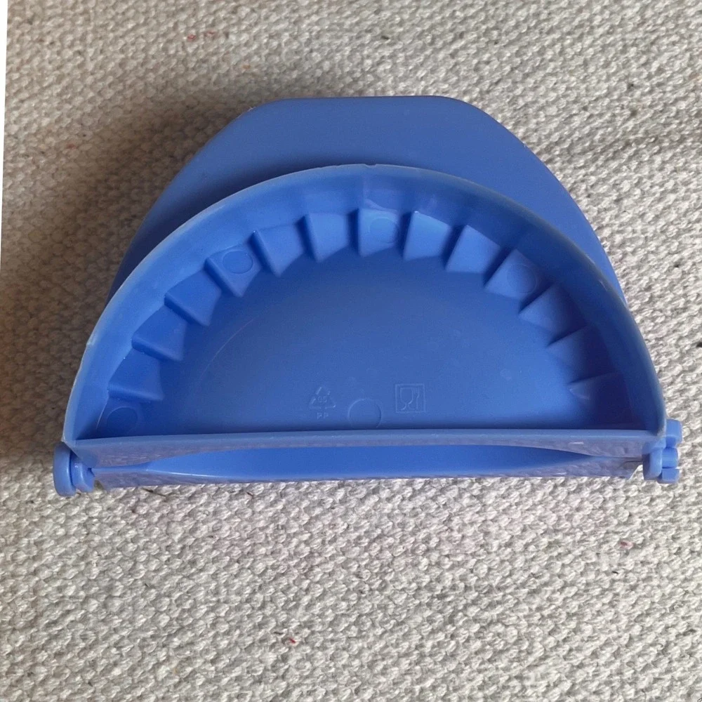 5 Inch Empanada Press Dumpling Maker Pocket Pie Hand Pie Mold Blue